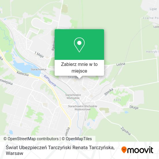 Mapa Świat Ubezpieczeń Tarczyński Renata Tarczyńska