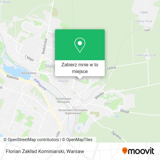 Mapa Florian Zakład Kominiarski