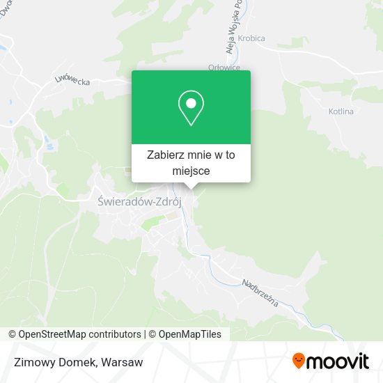 Mapa Zimowy Domek