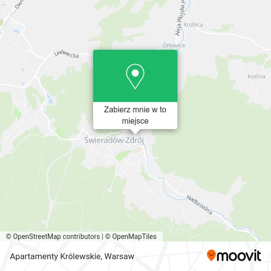 Mapa Apartamenty Królewskie