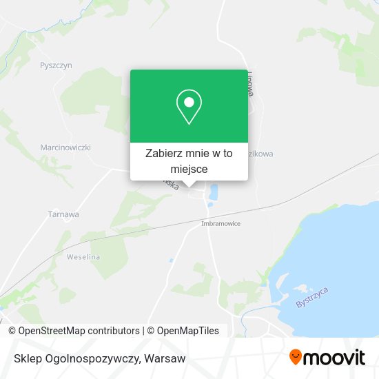 Mapa Sklep Ogolnospozywczy