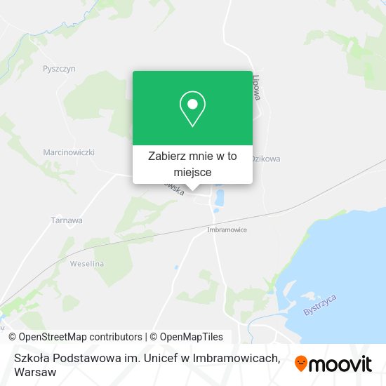 Mapa Szkoła Podstawowa im. Unicef w Imbramowicach