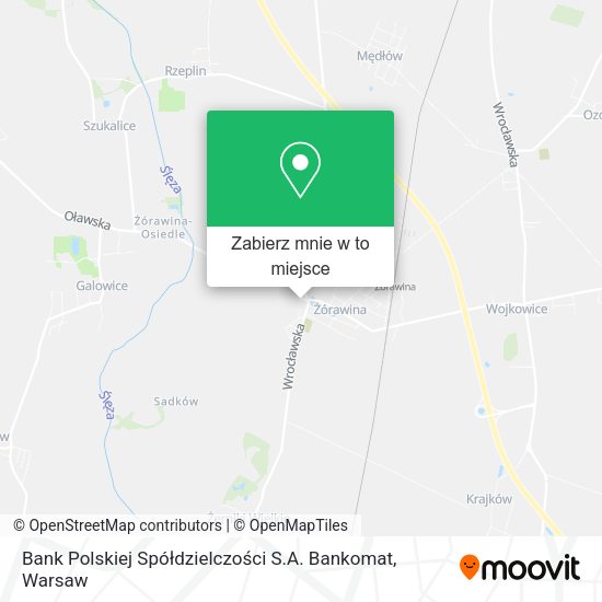 Mapa Bank Polskiej Spółdzielczości S.A. Bankomat