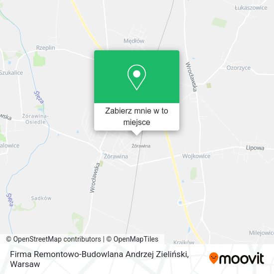 Mapa Firma Remontowo-Budowlana Andrzej Zieliński