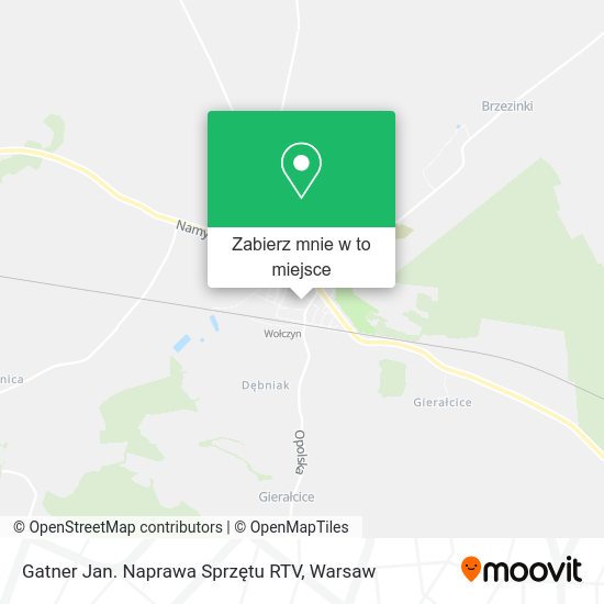 Mapa Gatner Jan. Naprawa Sprzętu RTV