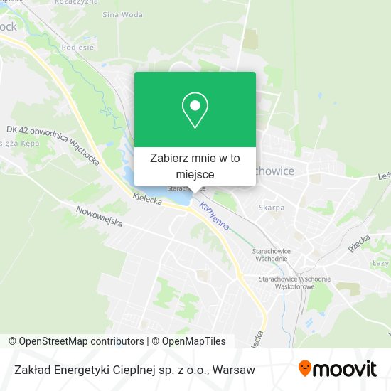 Mapa Zakład Energetyki Cieplnej sp. z o.o.