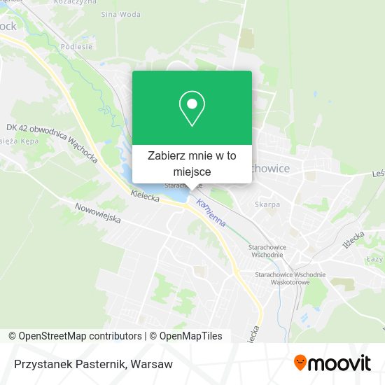 Mapa Przystanek Pasternik