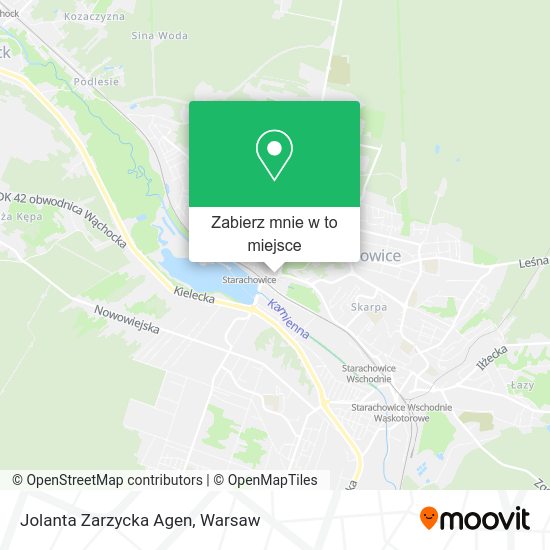 Mapa Jolanta Zarzycka Agen