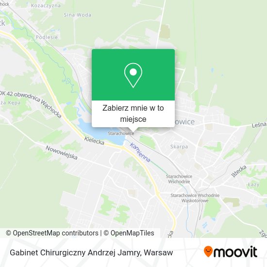 Mapa Gabinet Chirurgiczny Andrzej Jamry