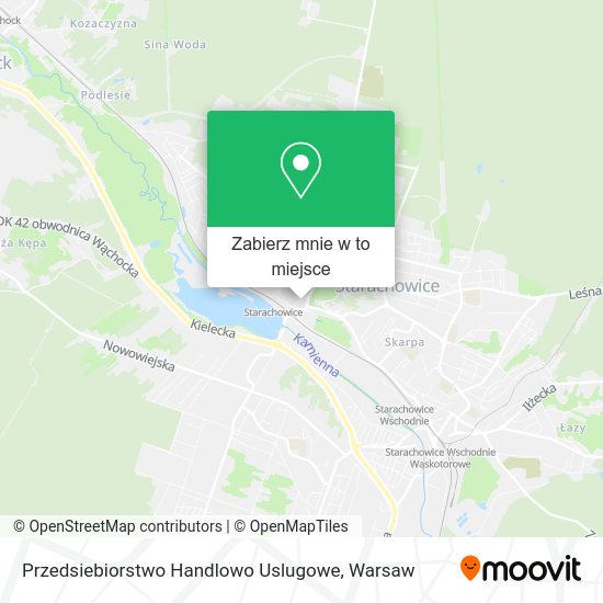 Mapa Przedsiebiorstwo Handlowo Uslugowe