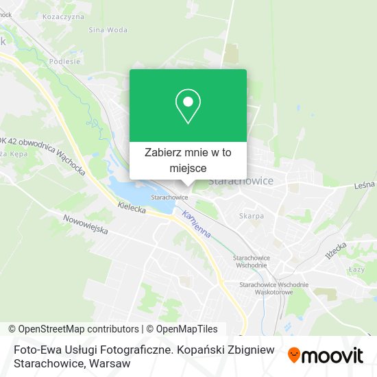 Mapa Foto-Ewa Usługi Fotograficzne. Kopański Zbigniew Starachowice