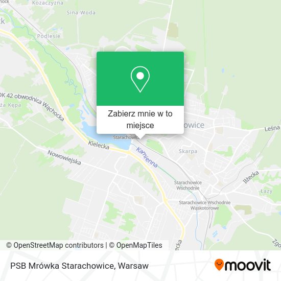 Mapa PSB Mrówka Starachowice