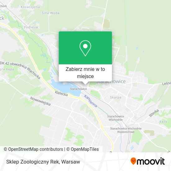 Mapa Sklep Zoologiczny Rek