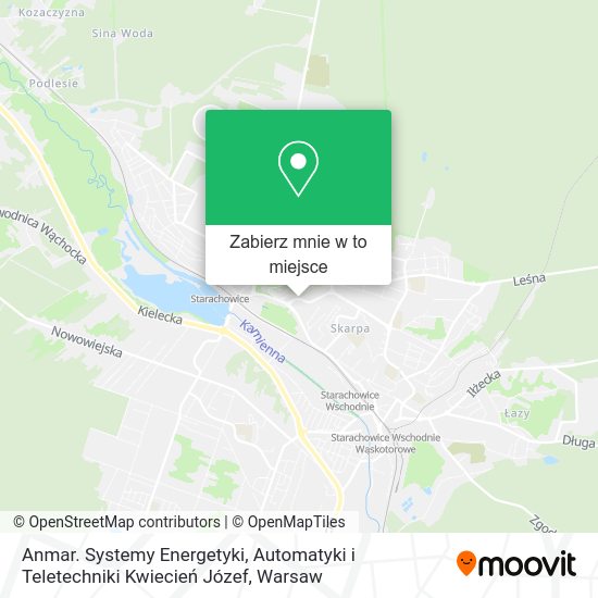 Mapa Anmar. Systemy Energetyki, Automatyki i Teletechniki Kwiecień Józef