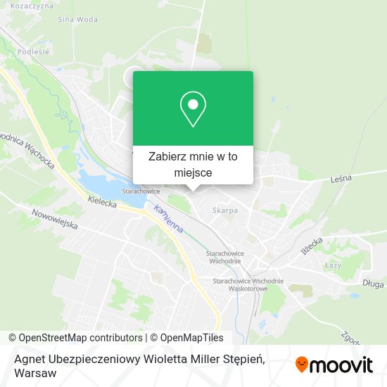 Mapa Agnet Ubezpieczeniowy Wioletta Miller Stępień