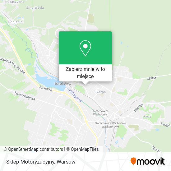 Mapa Sklep Motoryzacyjny