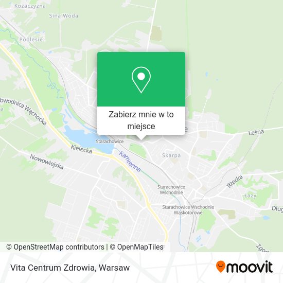 Mapa Vita Centrum Zdrowia