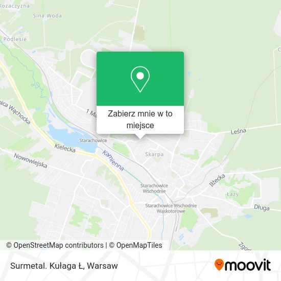 Mapa Surmetal. Kułaga Ł