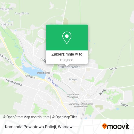 Mapa Komenda Powiatowa Policji