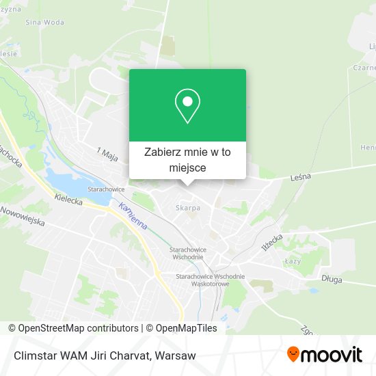 Mapa Climstar WAM Jiri Charvat