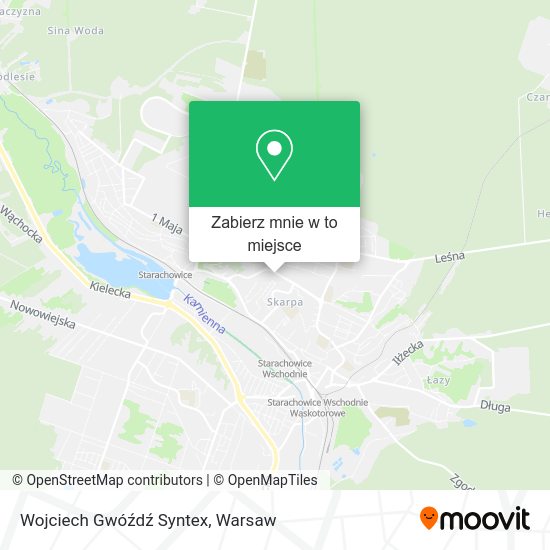 Mapa Wojciech Gwóźdź Syntex