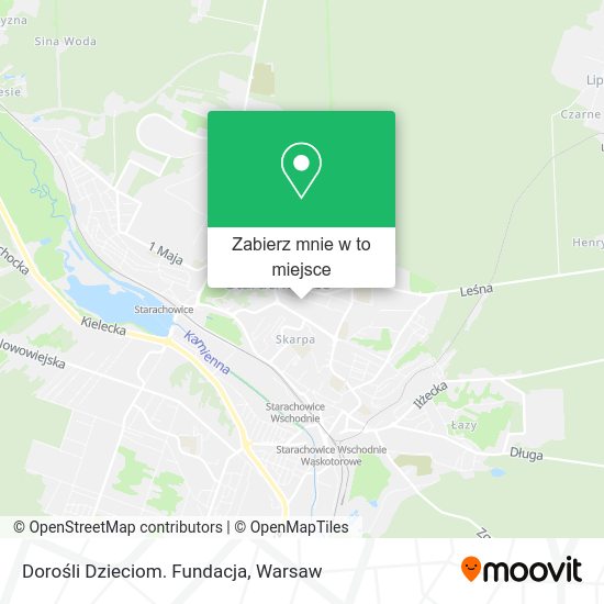 Mapa Dorośli Dzieciom. Fundacja