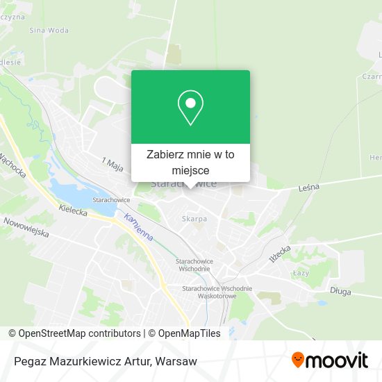 Mapa Pegaz Mazurkiewicz Artur