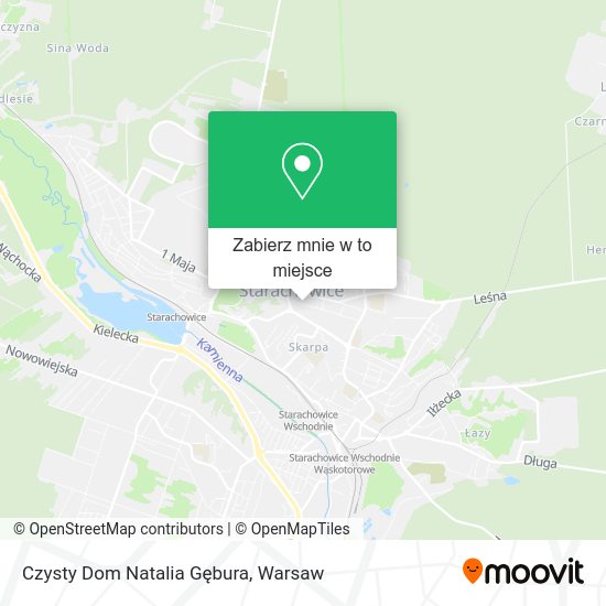 Mapa Czysty Dom Natalia Gębura