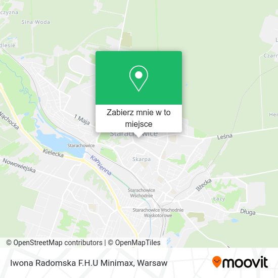 Mapa Iwona Radomska F.H.U Minimax