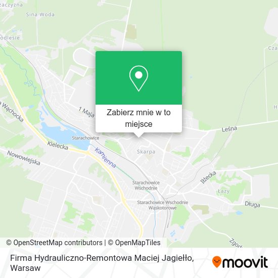 Mapa Firma Hydrauliczno-Remontowa Maciej Jagiełło