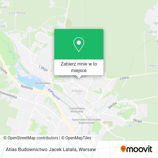 Mapa Atlas Budownictwo Jacek Latała