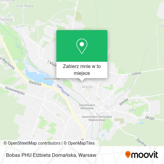 Mapa Bobas PHU Elżbieta Domańska