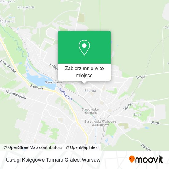 Mapa Usługi Księgowe Tamara Gralec