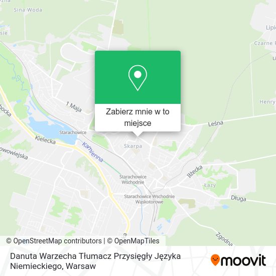 Mapa Danuta Warzecha Tłumacz Przysięgły Języka Niemieckiego