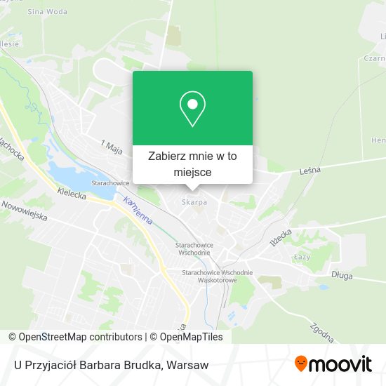 Mapa U Przyjaciół Barbara Brudka