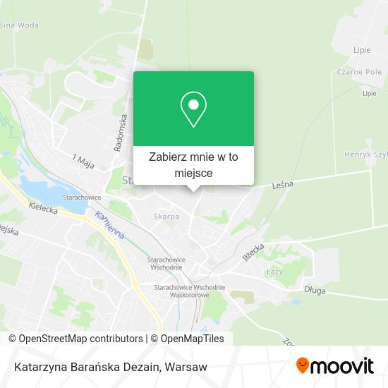 Mapa Katarzyna Barańska Dezain