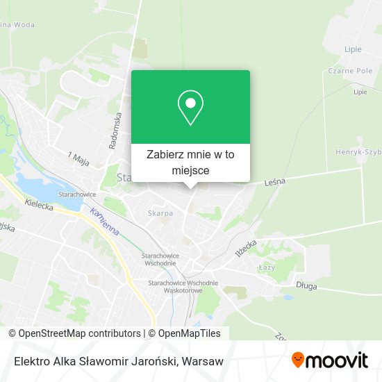 Mapa Elektro Alka Sławomir Jaroński