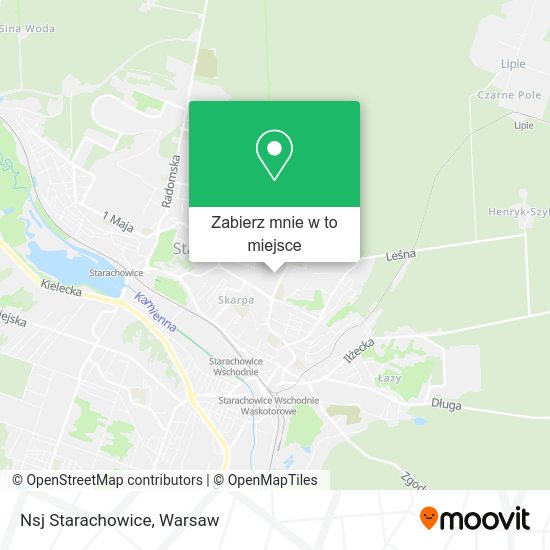 Mapa Nsj Starachowice