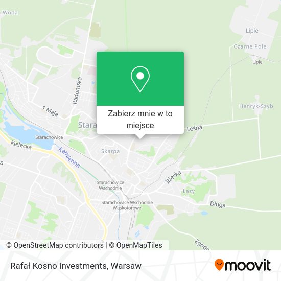 Mapa Rafał Kosno Investments