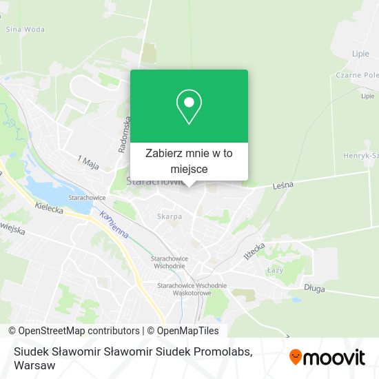 Mapa Siudek Sławomir Sławomir Siudek Promolabs