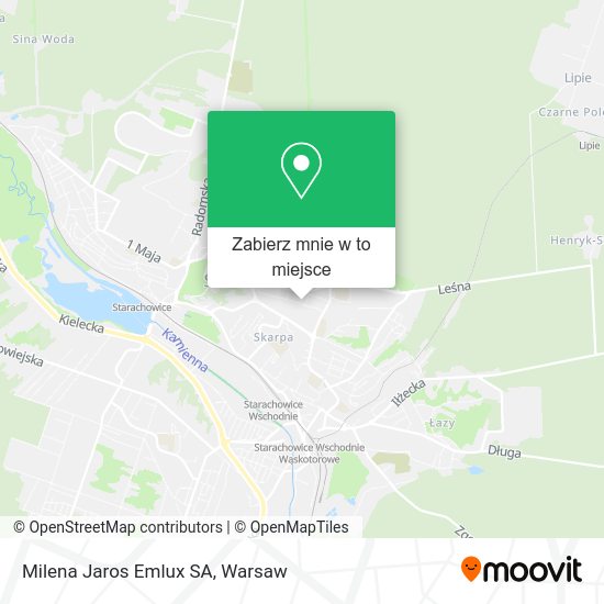 Mapa Milena Jaros Emlux SA