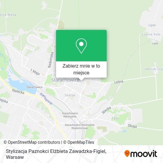 Mapa Stylizacja Paznokci Elżbieta Zawadzka-Figiel