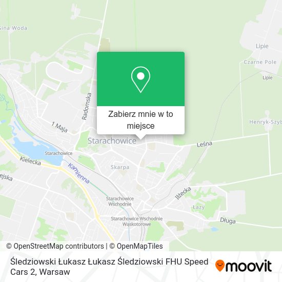 Mapa Śledziowski Łukasz Łukasz Śledziowski FHU Speed Cars 2