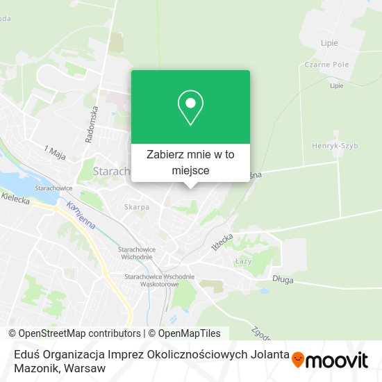 Mapa Eduś Organizacja Imprez Okolicznościowych Jolanta Mazonik