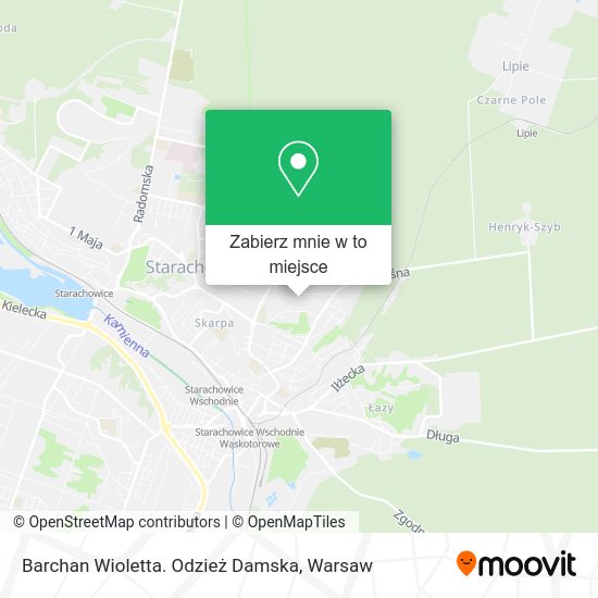 Mapa Barchan Wioletta. Odzież Damska