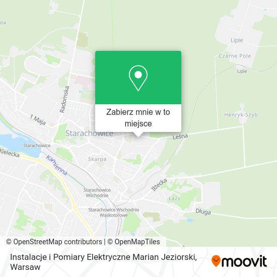 Mapa Instalacje i Pomiary Elektryczne Marian Jeziorski