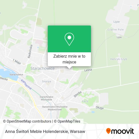 Mapa Anna Świtoń Meble Holenderskie