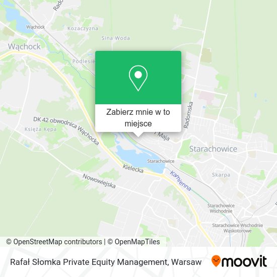 Mapa Rafał Słomka Private Equity Management