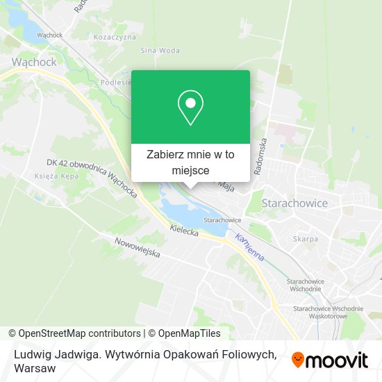 Mapa Ludwig Jadwiga. Wytwórnia Opakowań Foliowych