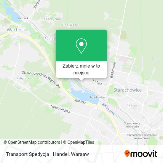 Mapa Transport Spedycja i Handel